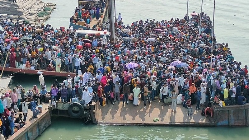 করোনাভাইরাস বিস্তারের প্রাথমিক কারণ মানুষের ঢাকা ত্যাগ